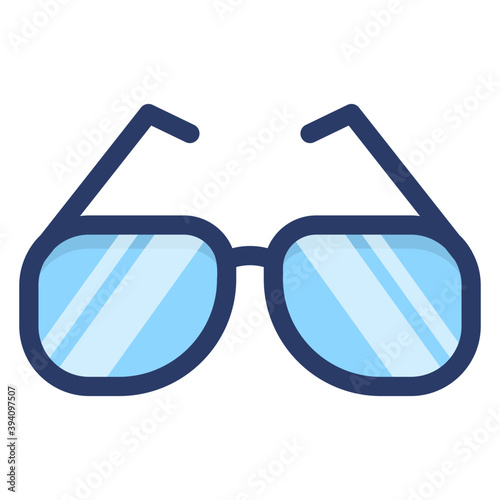Sunglasses flat Vector 