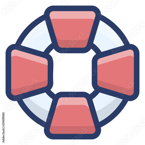Life Belt Vector 