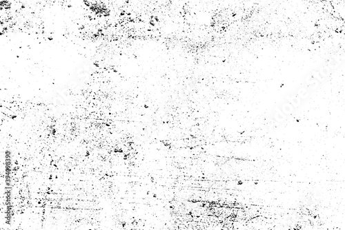 Destroyed crumbled plaster on aged painted brushed surface. Shabby exterior city putty. Rough grunge chipped edges of worn block. Old messy rustic peeling stone. Retro moldy cement slab for 3d design