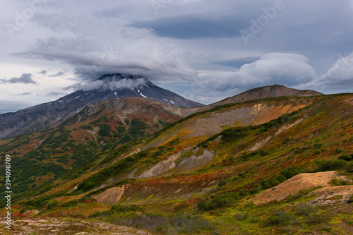 Vilyuchik is a stratovolcano in the southern part of Kamchatka Region, Russia. It is part of the national park. One of the most popular volcano located Kamchatka peninsula © longtaildog