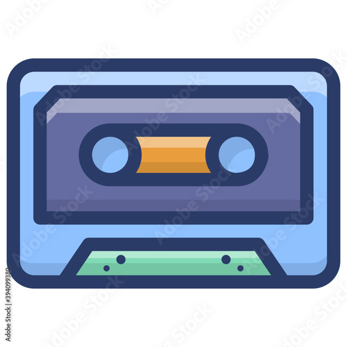 Audio Cassette Vector 