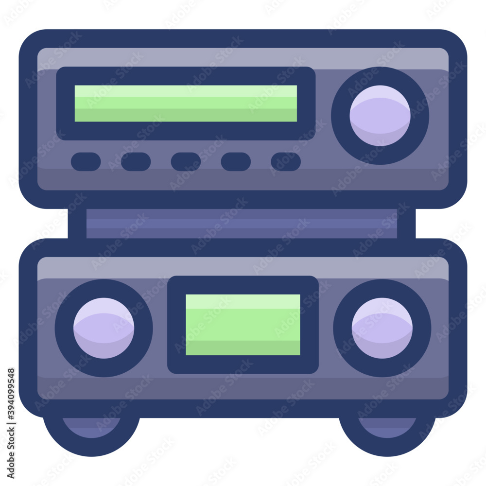 Obraz premium Data Server Network 