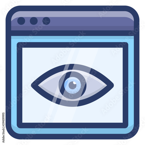 Web Visualization Vector 