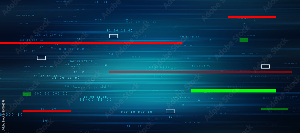 2d illustration Abstract futuristic electronic circuit technology background 2d illustration Abstract futuristic electronic circuit technology background