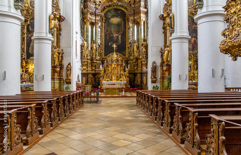 Fototapeta premium church in Straubing