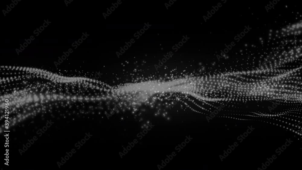 black and white dot design 