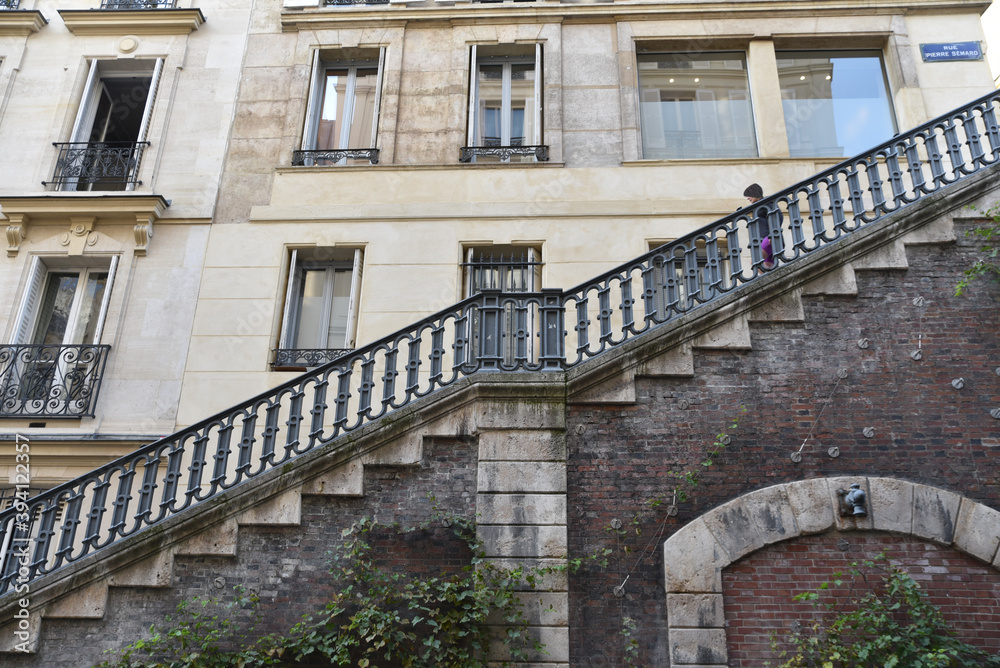Escaliers à Paris, France