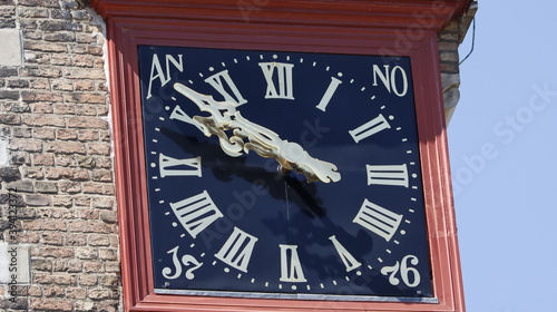 Church ancient clock 
