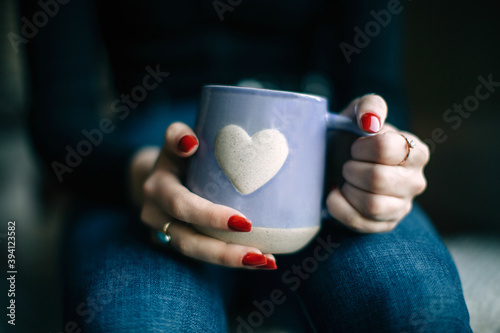 Heart mug
