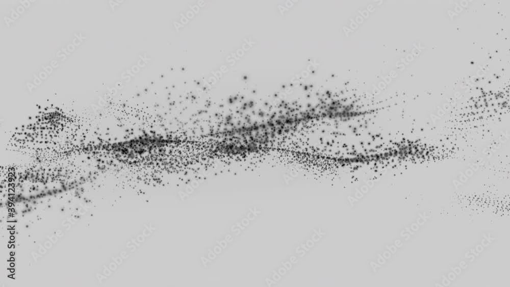 black and white dot design 