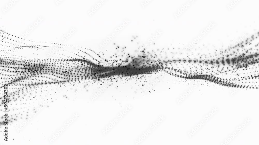 black and white dot design