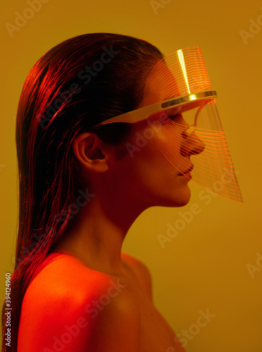 Futuristic Beauty Tech - Led Mask for Vibrant Skin photo