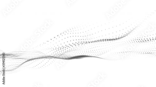black and white dot design 