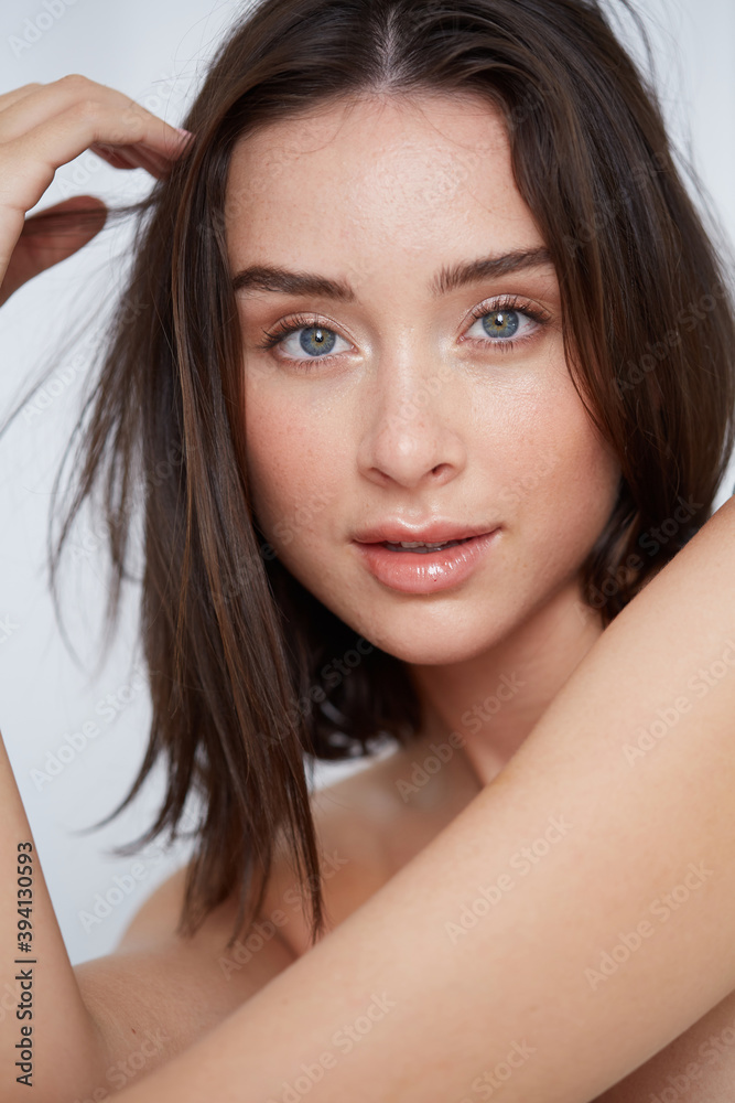 Beautiful woman natural portrait Beautiful woman natural portrait