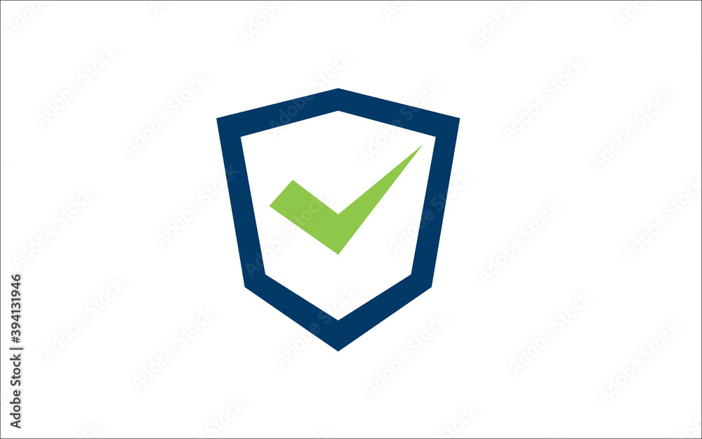 Illustration vector graphic of check mark icon or logo design template Illustration vector graphic of check mark icon or logo design template