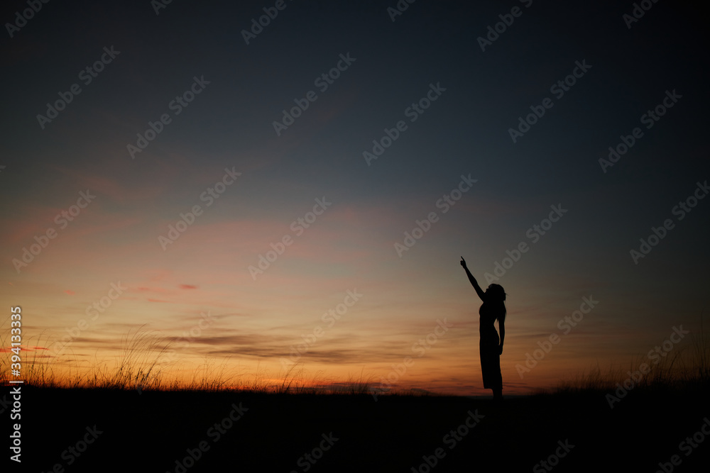 Portraits of woman at nature Portraits of woman at nature