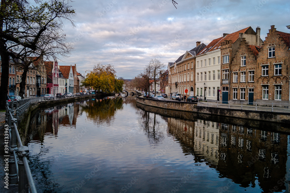 Bruges et ses canaux