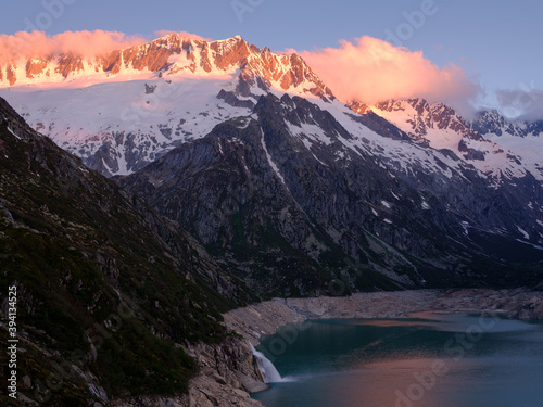 G√∂scheneralp at sunrise photo