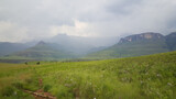 Hiking path at Natal Drakensberg National Park