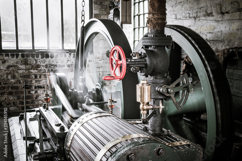 Steam Pumping Engine At The Black Country Living Museum, Dudley photo