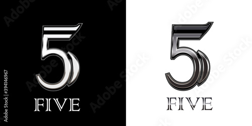 number two logo can be used company logo, product logo, brand logo and corporate identity