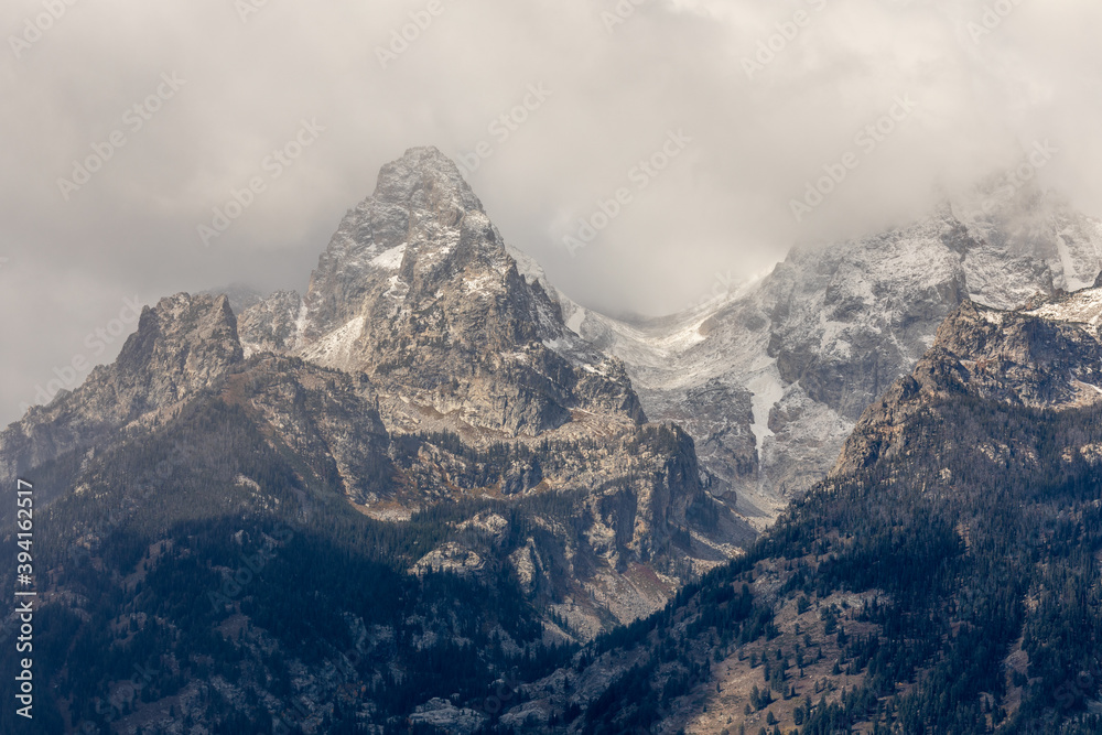 Obraz premium Scenic Teton Landscape in Autumn