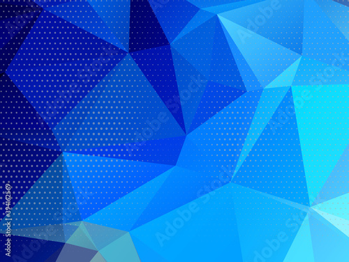Decorative background with colorful polygon shapes