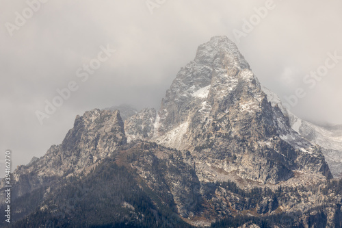 Scenic Teton Landscape in Autumn