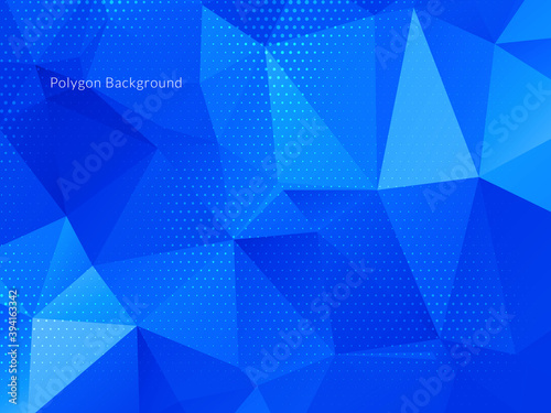 Decorative background with colorful polygon shapes