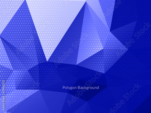 Decorative background with colorful polygon shapes