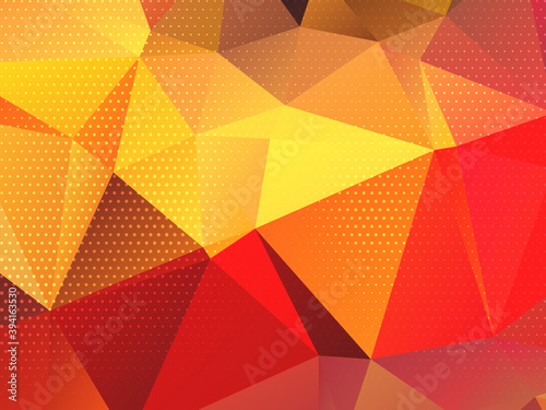 Modern colorful geometric polygon background