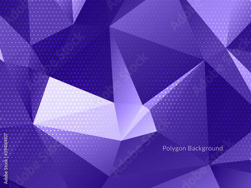 Abstract polygonal triangles colorful background