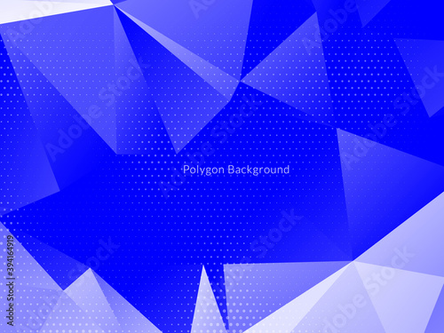 Modern colorful geometric polygon background