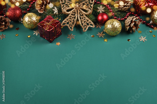 Christmas decorations in to...