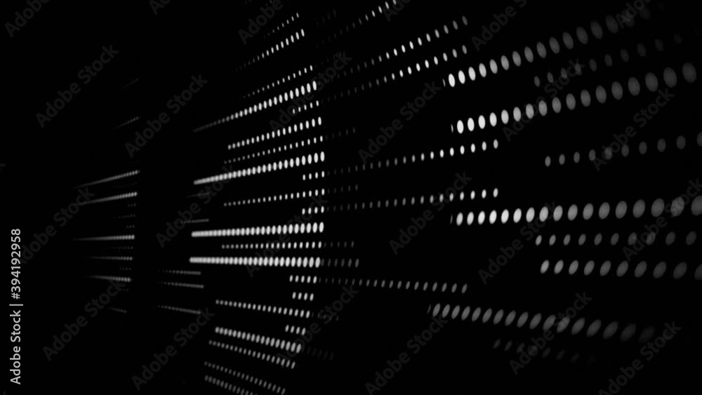 dot particules wave space design surface seamless loop