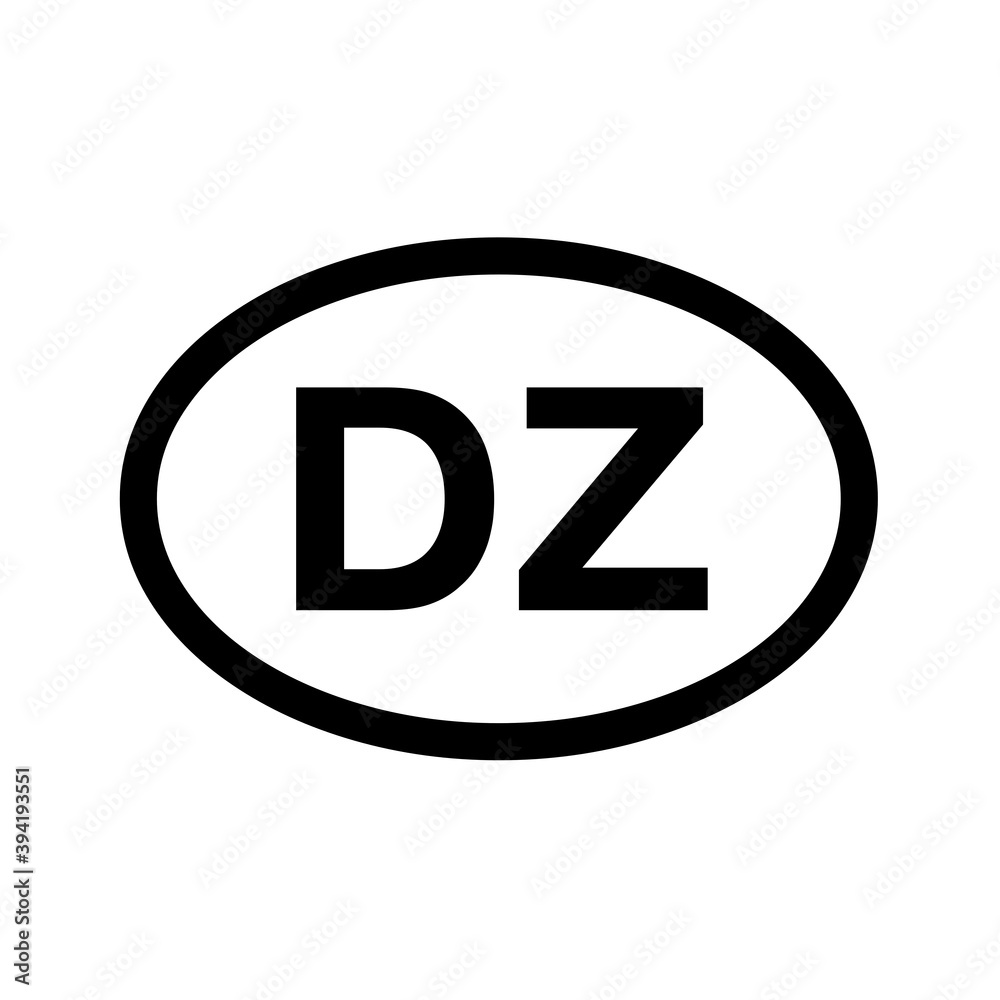 Country code vehicle registration Algeria Country code vehicle registration Algeria