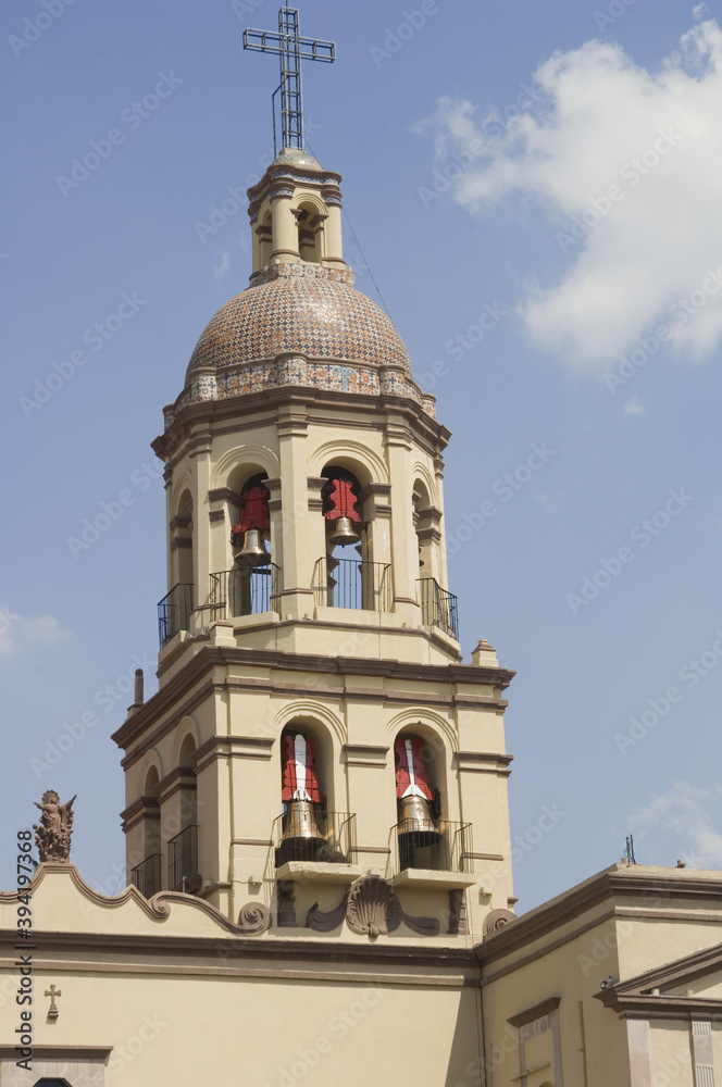 Historic town of Santiago de Queretaro, Santa Cruz Convent, Province of Queretaro, Mexico, UNESCO World Heritage Site