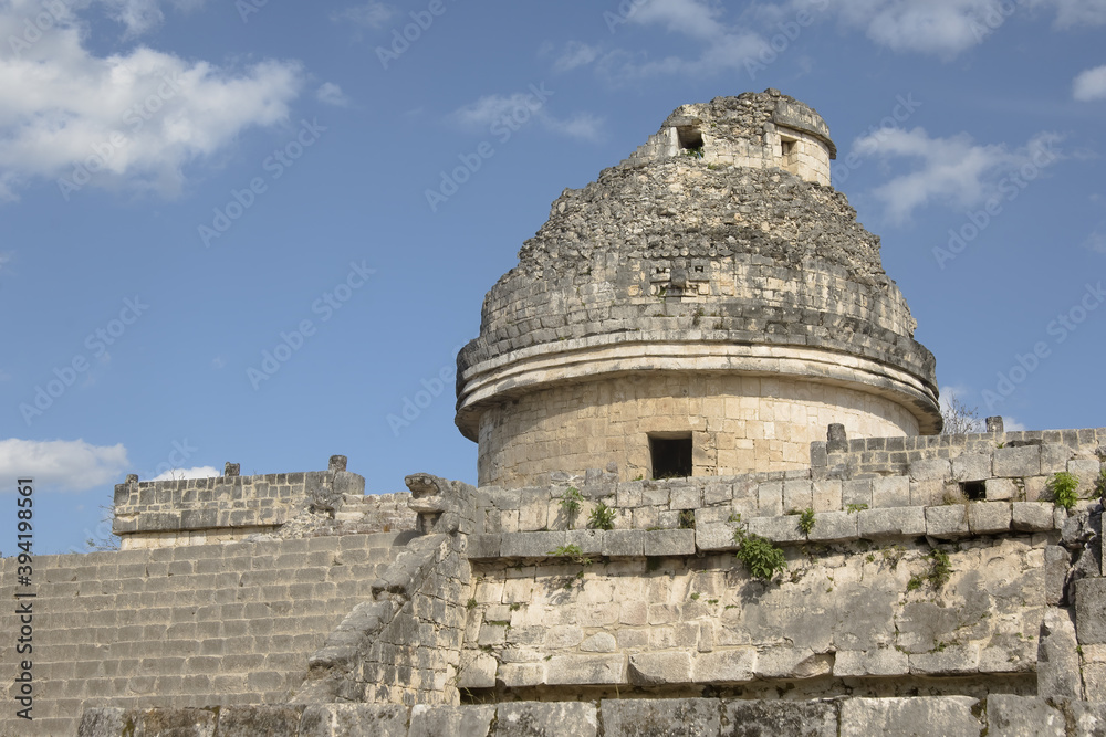 El Caracol – The Observatory, Chichen Itza; Yucatan, Mexico, UNESCO World Heritage Site.