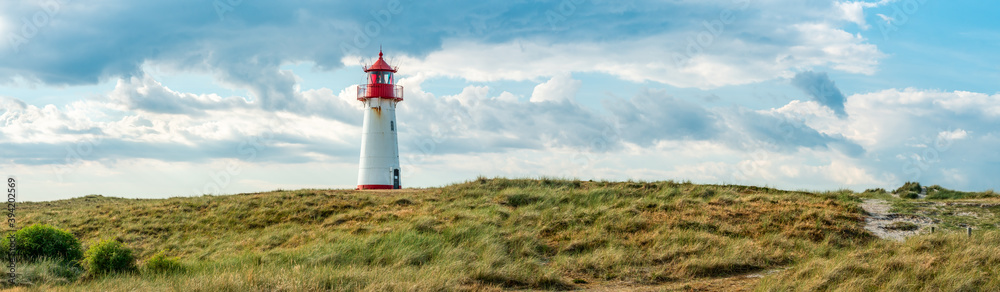 Lighthouse List West on the island of Sylt, Schleswig-Holstein, Germany