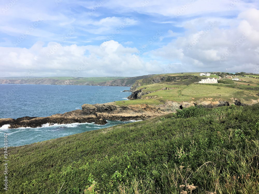 A view of the Cornish Coast at Port Isaac