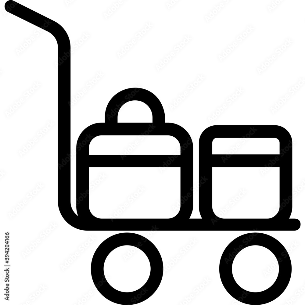 Trolley Vector Icon
Trolley Vector Icon