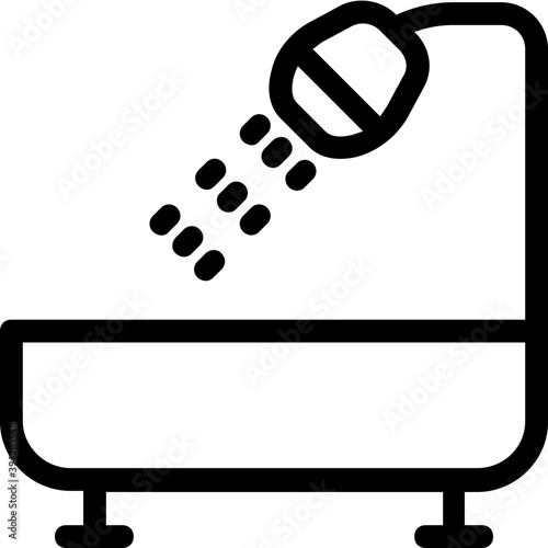 
Bathtub Vector Icon
