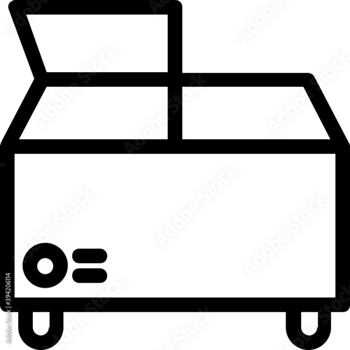 
Freezer Vector Icon
