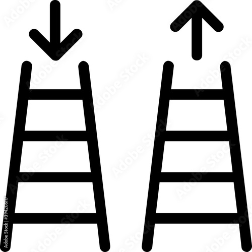 
Stairs Vector Icon

