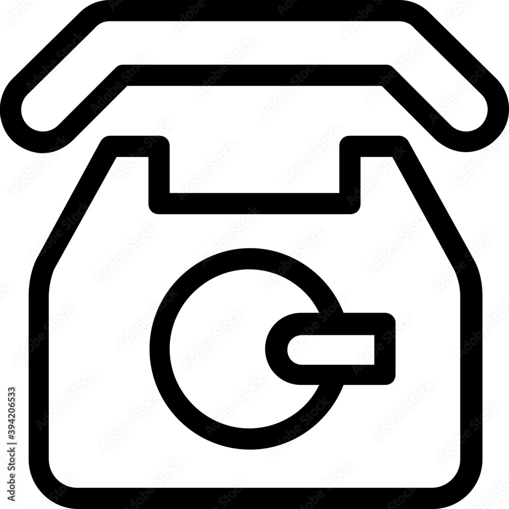 Telephone Vector Icon
Telephone Vector Icon