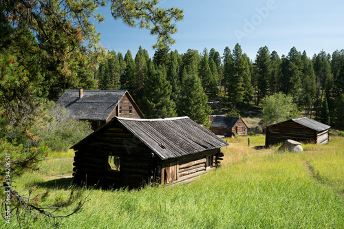 Old logging Ghost town in Montana named Garnet. 