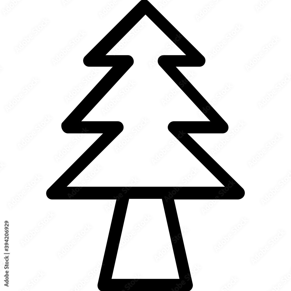 Pine Tree Vector Icon
Pine Tree Vector Icon