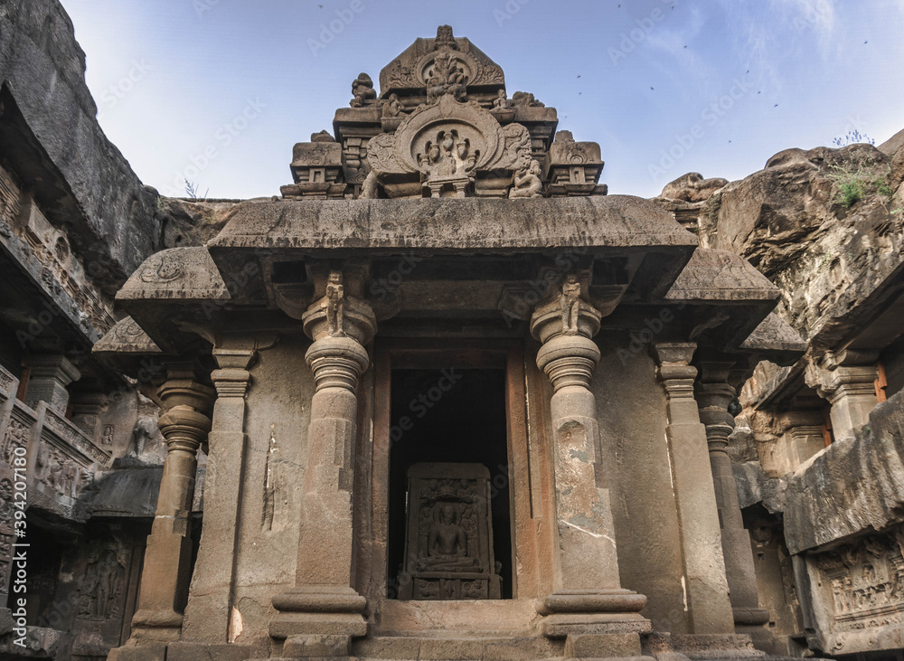 Mysterious and, one might even say, mystical Jain caves of Ellora