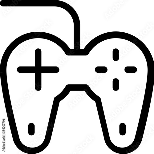  Joystick Vector Line Icon 