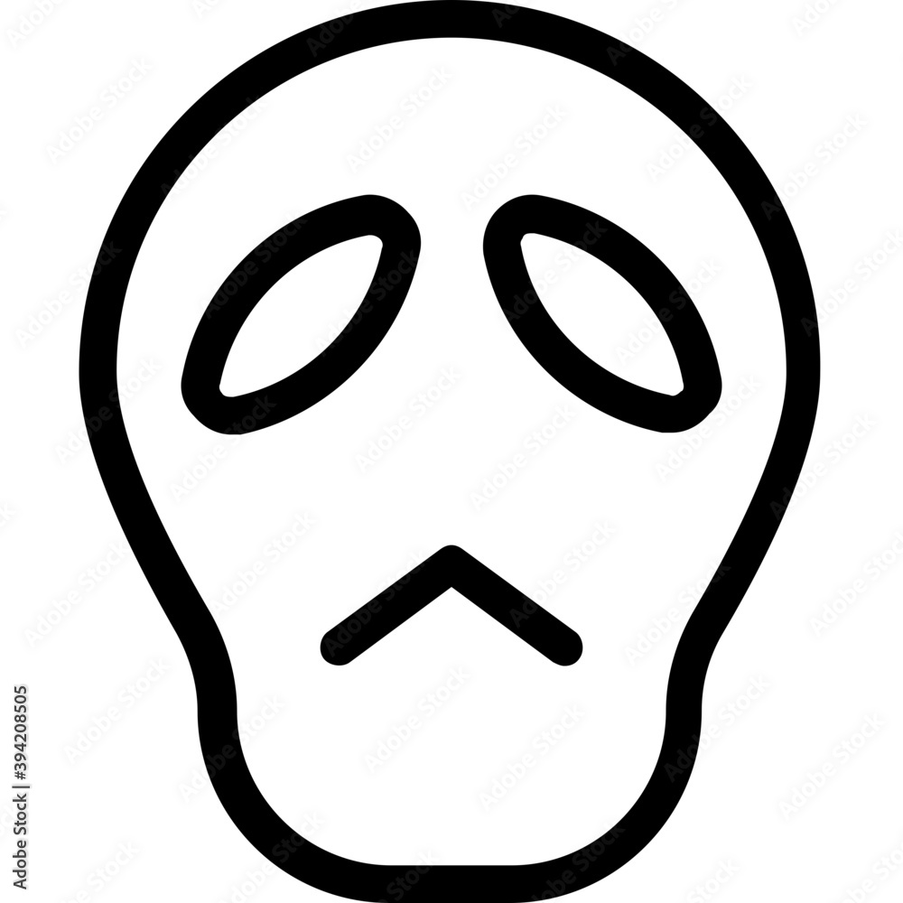 Skull Vector Line Icon
Skull Vector Line Icon